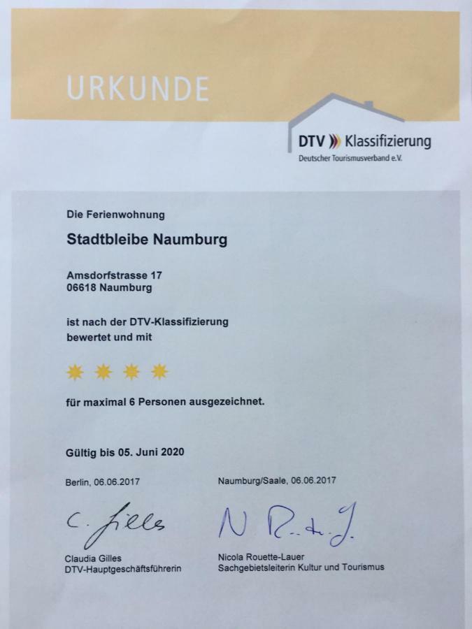 Stadtbleibe Naumburg Naumburg  Ngoại thất bức ảnh